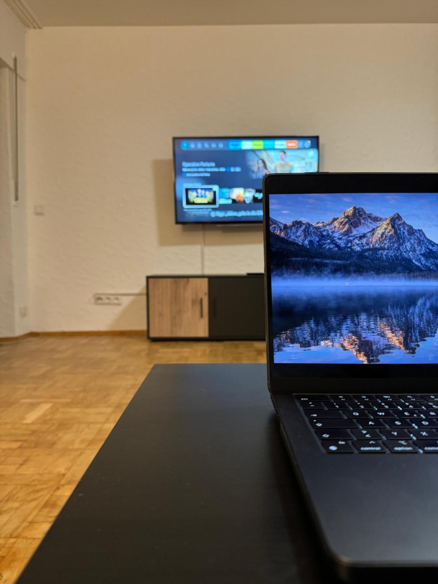 Laras Voll Ausgestattete Gartenwohnung Mit Wlan Und Tv Werne Exterior foto